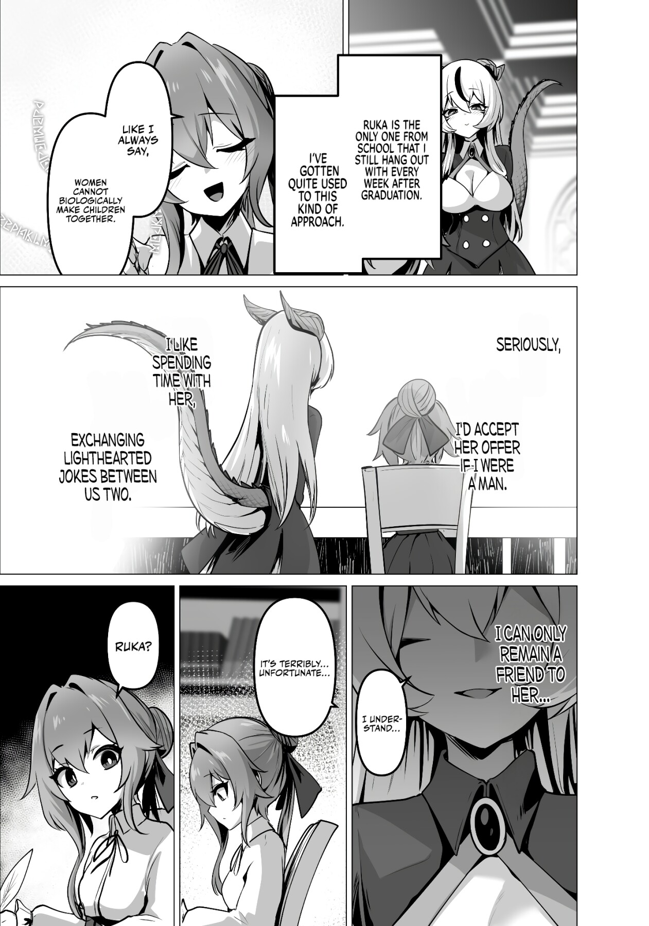 Hentai Manga Comic-The Daughter of the Strongest Dragon Race Won't Stop Begging for a Baby, So I'll Teach Her a Lesson with My Futanari Cock-Read-21